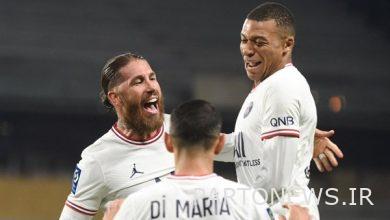 فیلم |  Ramos, Mbabane and Marquinhos score for Paris