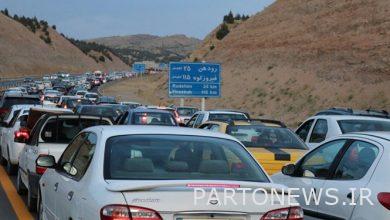 Heavy traffic returns from Nowruz trips / 48% increase in road traffic