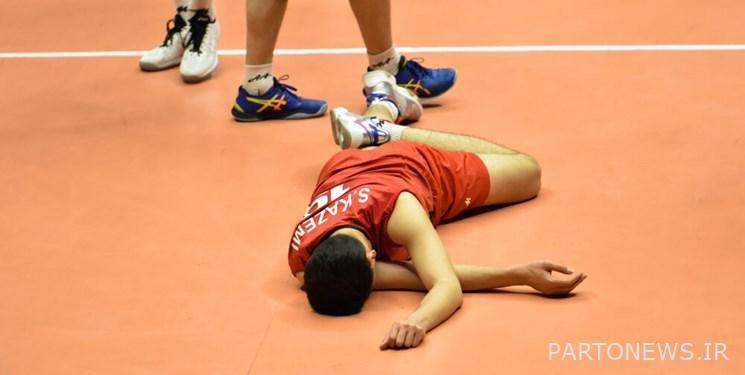Republish |  Saber Kazemi jumps to the finish line / treatment of the young Iranian volleyball star with "Money Miracle"!