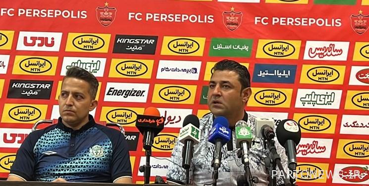 Fazeli: We endured more pressure than the game with Persepolis
