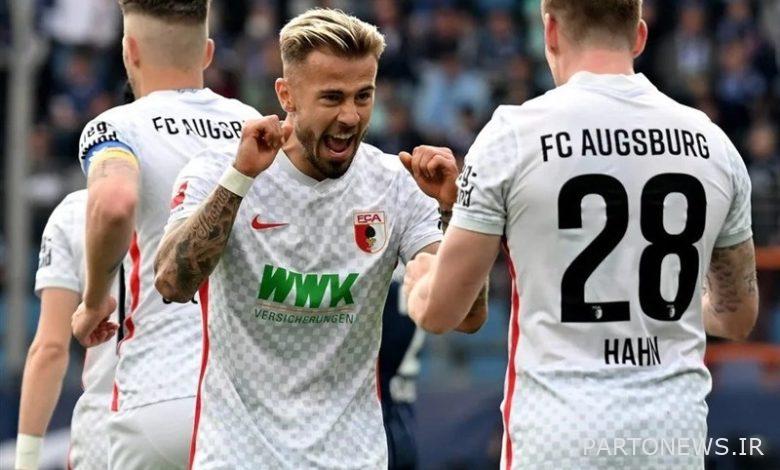 Augsburg moved away from the relegation zone with an away win
