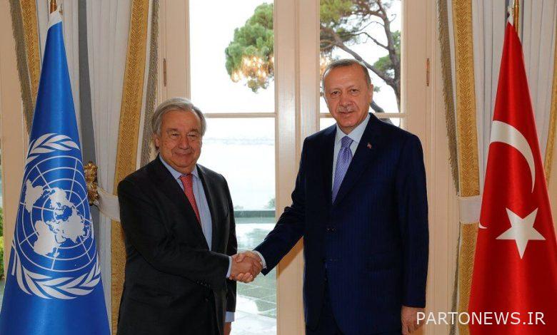 دبیر کل سازمان ملل از تلاش‌های دیپلماتیک ترکیه درباره جنگ اوکراین حمایت کرد