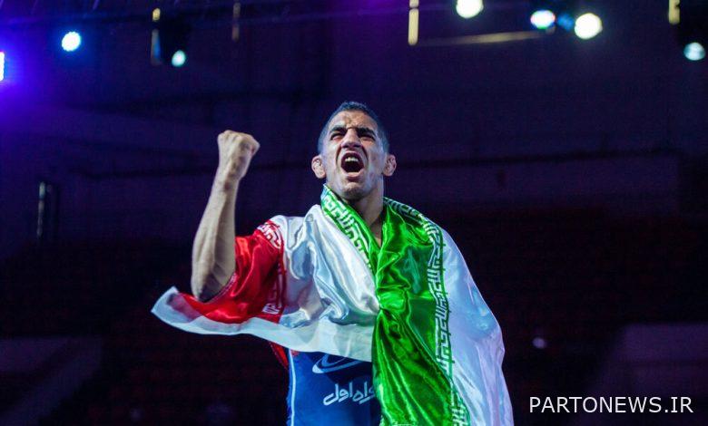 Reflection of the championship of the Iranian freestyle wrestlers on the website of the World Wrestling Union - Mehr News Agency  Iran and world's news