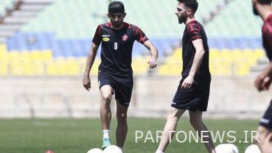 عقد التدريب الصباحي لفريق Persepolisians في صالة سيد جلال الرياضية