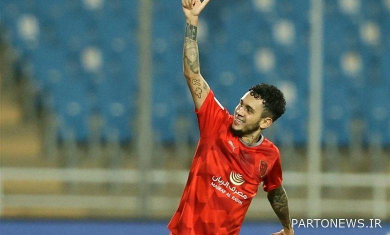 Junior became the best player of the Al-Duhail-Sepahan match