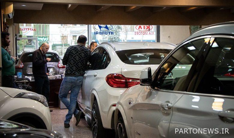 قیمت خودروهای لوکس در بازار