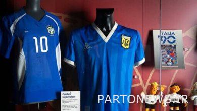 فروش پیراهن «دست خدا» دیگو مارادونا با قیمت 5.2 میلیون دلار | اخبار فوتبال