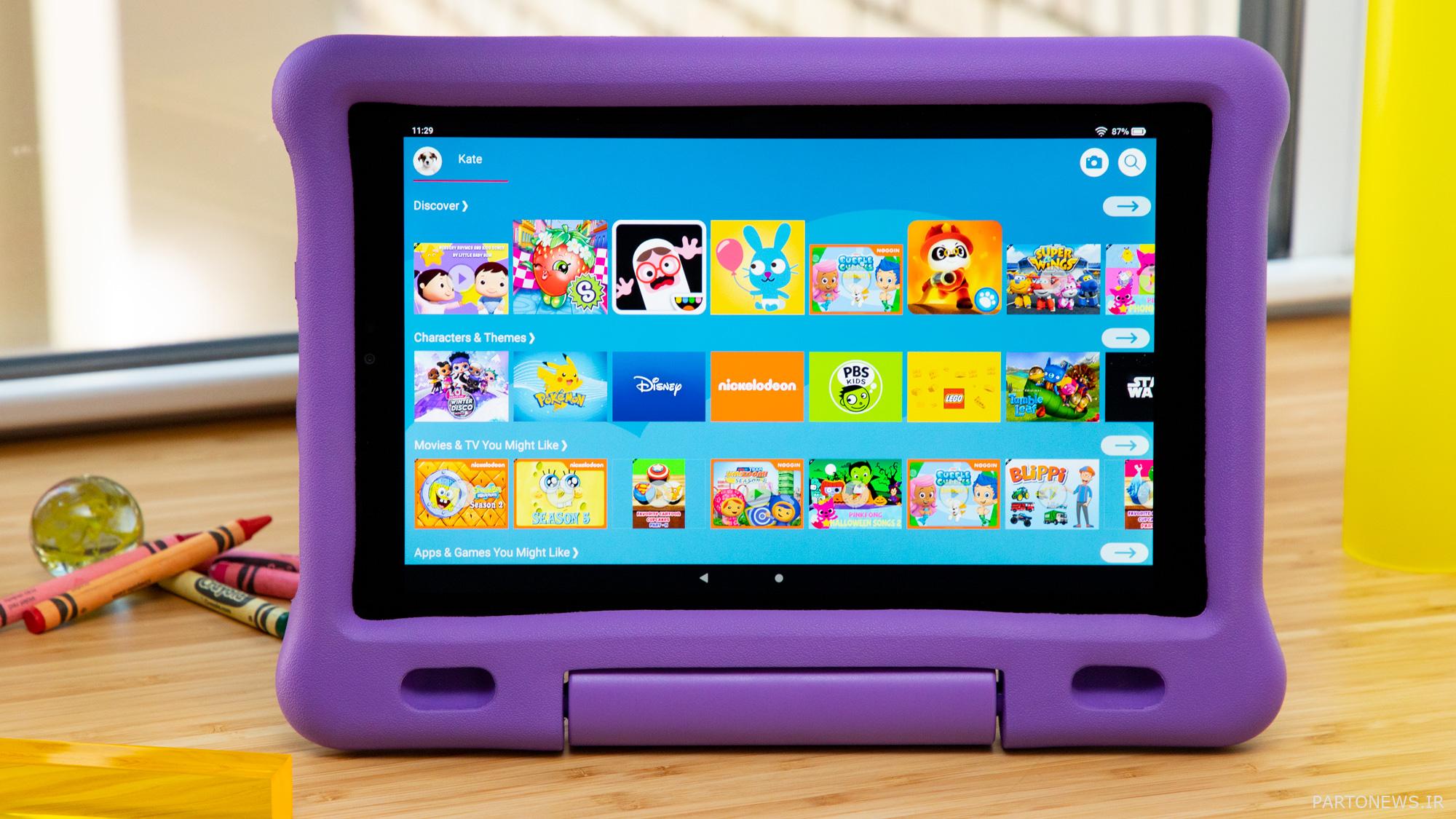 بهترین تبلت ارزان 2021: Amazon Fire HD 10 Kids Edition