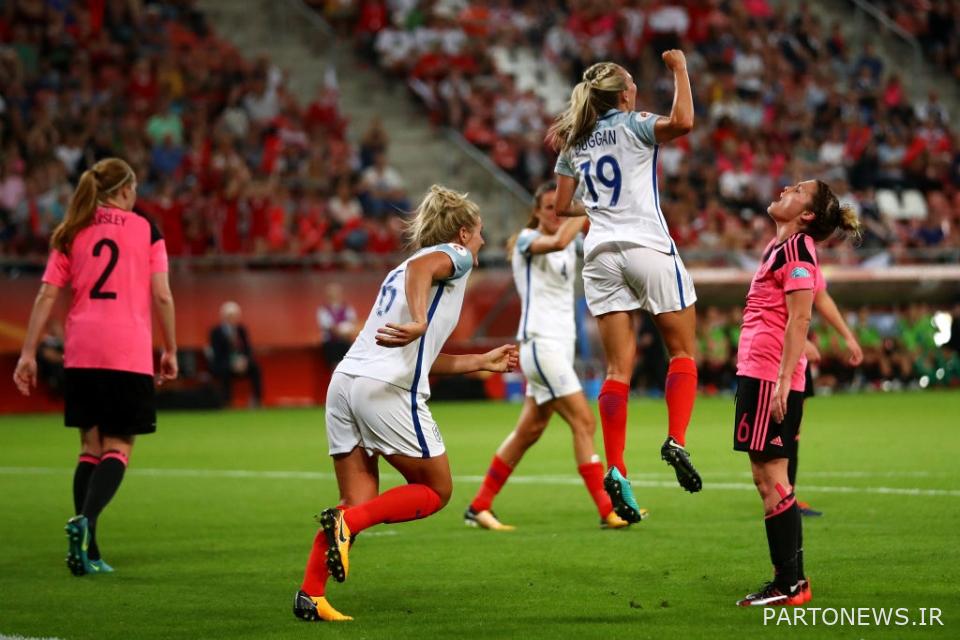 انگلیس در آخرین دوره مسابقات یورو به نیمه نهایی رسید