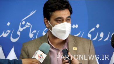 مقابلة مع سكرتير رئاسة تنسيق خدمات السفر على هامش المؤتمر الصحفي لأداء المقر في نوروز 1401