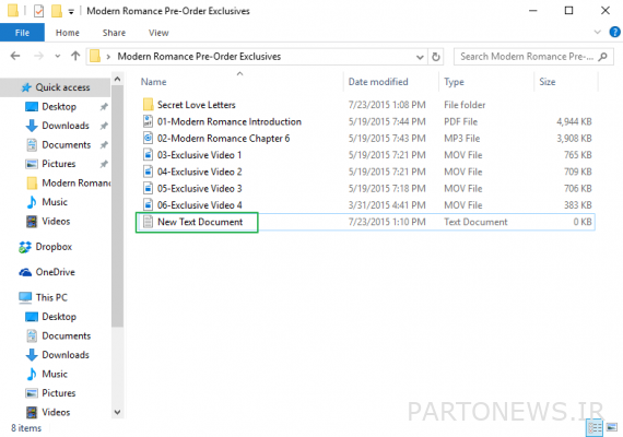 دوبار کلیک کنید