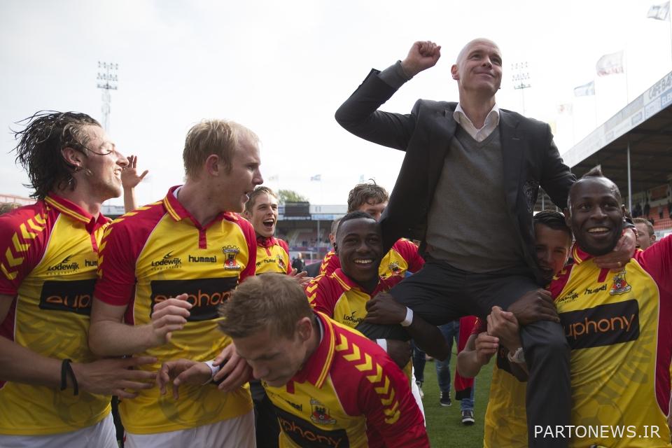 ده هاگ پس از کمک به Go Ahead Eagles برای ارتقاء مورد تحسین قرار گرفت