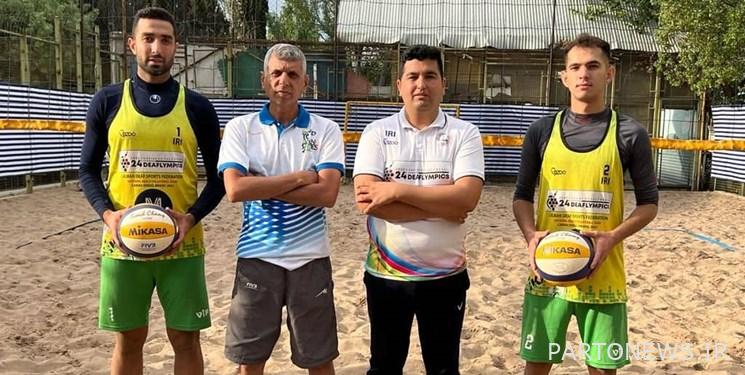2021 Olympics for the Deaf |  Victory of beach volleyball players against Germany in the first step