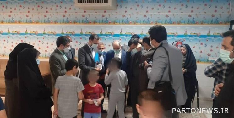 Presence of the Minister of Justice and the head of the Welfare Organization in the Working Children Center and Besat Street
