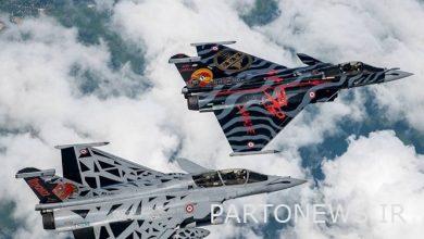 اصطدام مقاتلتان فرنسيتان من طراز رافال في معرض باريس الجوي