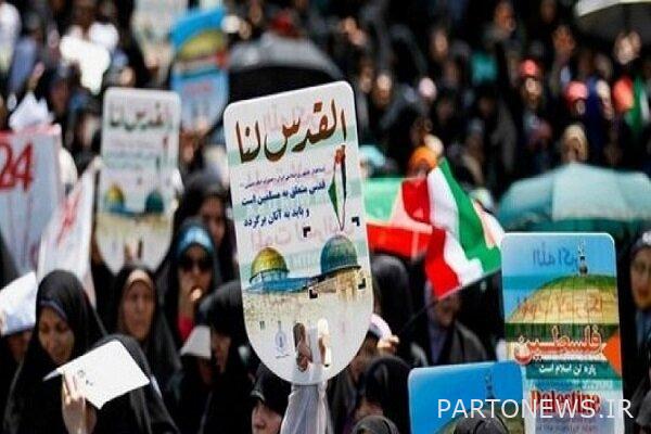 Extensive presence of students in the Quds Day march - Mehr News Agency |  Iran and world's news