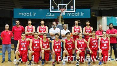 تیم بسکتبال نوجوانان ایران راهی اردن شد