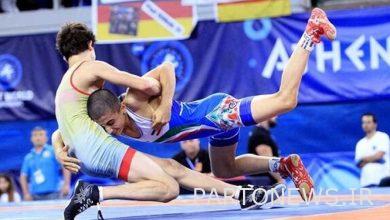Abdullah Movahed Cup Freestyle Wrestling The winners of the first five weights were determined