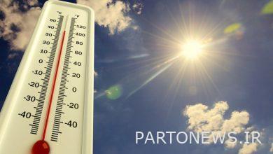 Rising air temperatures in some provinces of the country