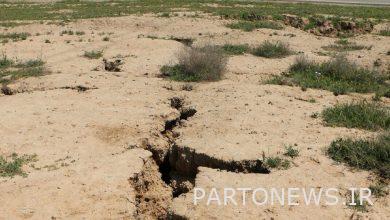 Landslide threatens Ardabil plain