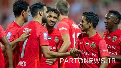 Emirates League |  Ghaedi and Noorullahi in the composition of Shabbat al-Ahly against Al-Zafra