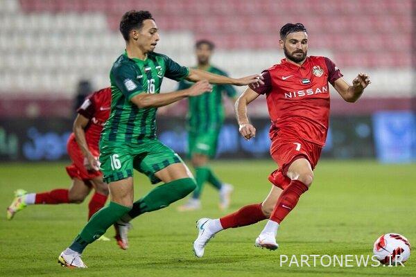Defeat of Shabab Al-Ahly with the presence of Iranian players