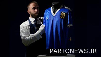 پیراهن «دست خدا» دیگو مارادونا رکورد حراجی را در بریتانیا ثبت کرد |  اخبار فوتبال