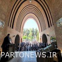 Funeral service for Parvaneh Soltani, the late head of the Conservation and Restoration Department of the National Museum of Iran