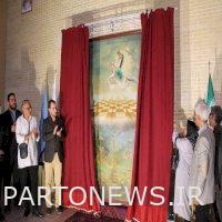 Commemoration ceremony of Ahmad Khalili, the great master of coffee house painting in Qazvin