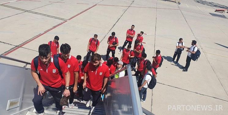 Omid Iran team went to Qarshi with a rival in a flight / Mahdavikia's students