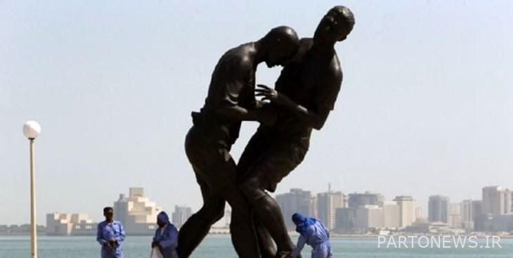 Statue of Zidane's head unveiled in Qatar / Hector who failed but took home the honor