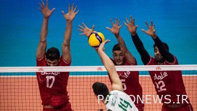 Volleyball Nations League  The twentieth Iran-US / Yankee dispute over the idea of ​​proving invincibility