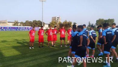 حفل تعريف مطهري في تدريب النسيج وحضور 19 لاعباً