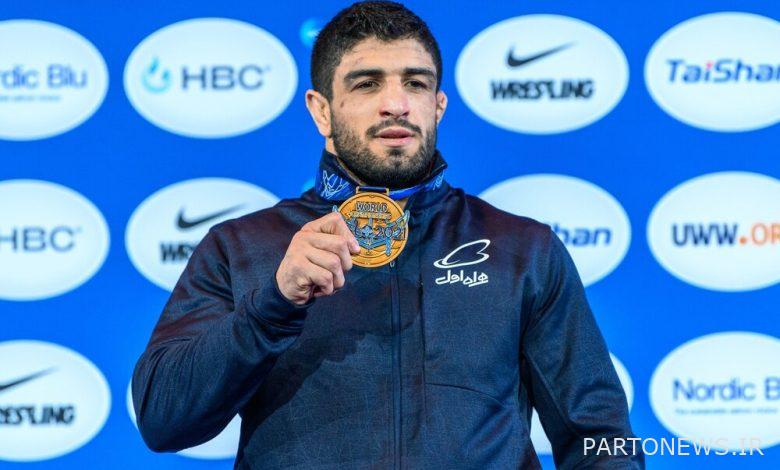 Qasempour's interesting record in Kazakhstan Wrestling Tournament - Mehr News Agency | Iran and world's news