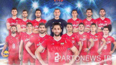 Unveiling of the poster of the Iranian national volleyball team in the 2022 Nations League - Mehr News Agency |  Iran and world's news