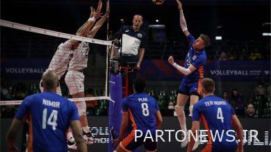 Defeat of Iran's national volleyball team against the Netherlands / Japan's close loss to the United States - Mehr News Agency |  Iran and world's news