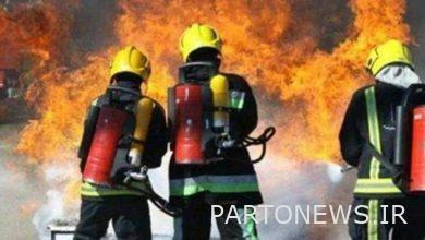 Widespread fire in a glass production workshop on Fatah Highway / 3 people were injured