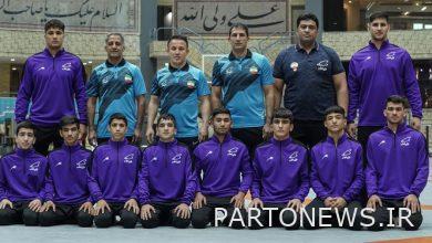 The Iranian youth wrestling team became the runner-up in Asia