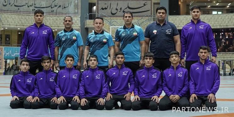 The Iranian youth wrestling team became the runner-up in Asia
