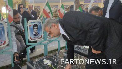 The head of the Ministry of Cooperation paid tribute to Martyr Hajji - Mehr News Agency |  Iran and world's news