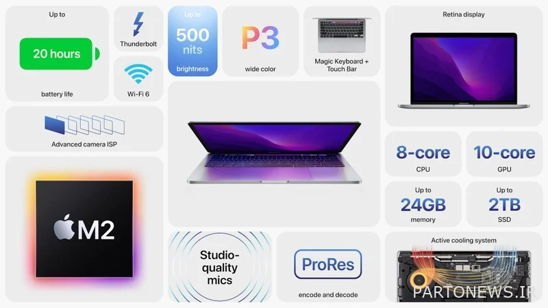 Check out changes to the new 13-inch MacBook Air and MacBook Pro with the M2 chip