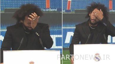 تماشا کنید: مارسلو در هنگام خداحافظی احساسی رئال مادرید اشک در می آید |  اخبار فوتبال