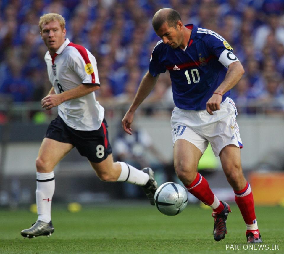 اسکولز و زیدان هر دو پر از تمجید از یکدیگر هستند