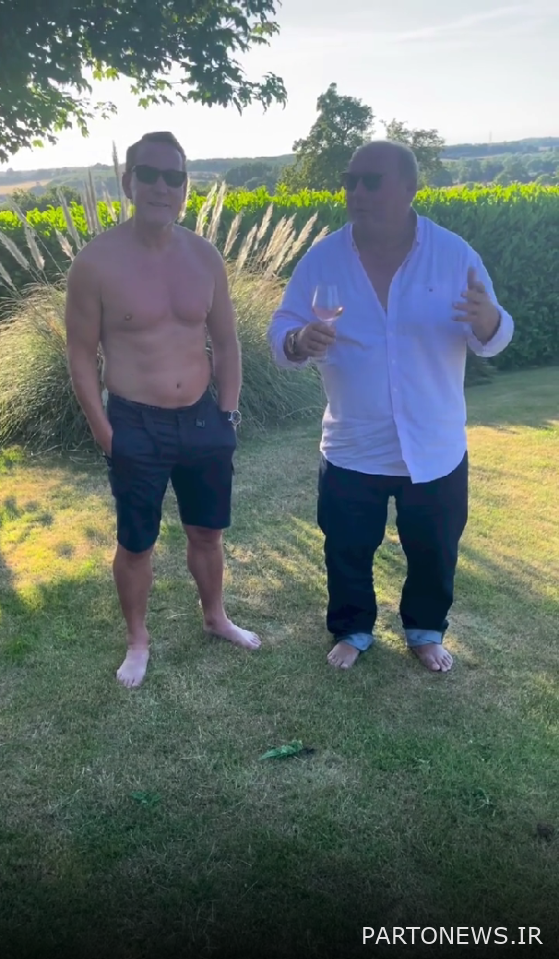 پارلور ستاره سابق آرسنال در سمت چپ، در 49 سالگی ظاهر فوق العاده ای دارد