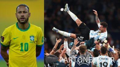"جام جهانی را بردی؟": نیمار آرژانتین را پس از پیروزی فینالیسیما ترول کرد |  اخبار فوتبال