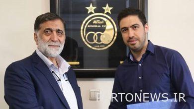 Heydari became Sapinto's assistant/ the official signing of Gholampour's contract with the Blues