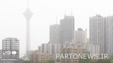 زيادة في مؤشر جودة الهواء في طهران