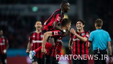movie |  Leverkusen's first goal was assisted by Sardar Azmoun
