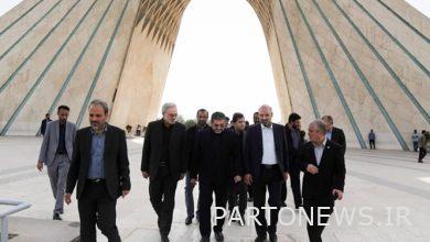 The Minister of Culture visited the cultural and artistic complex of Azadi Museum Tower in Tehran