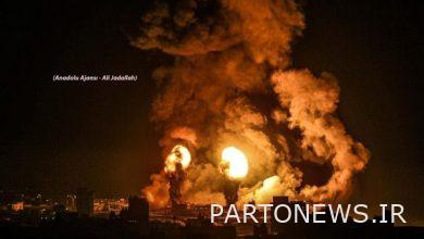 The attack of the Zionist regime fighters on Gaza + video